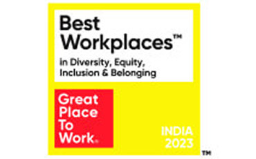 India’s Best Workplaces 2023 badge – Diversity, Equity, Inclusion & Belonging