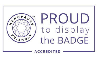 Menopause Friendly Accreditation badge – 2024