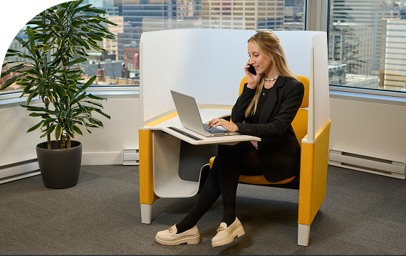 a woman calling on phone