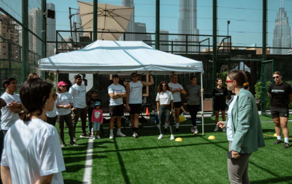 a picture of team members