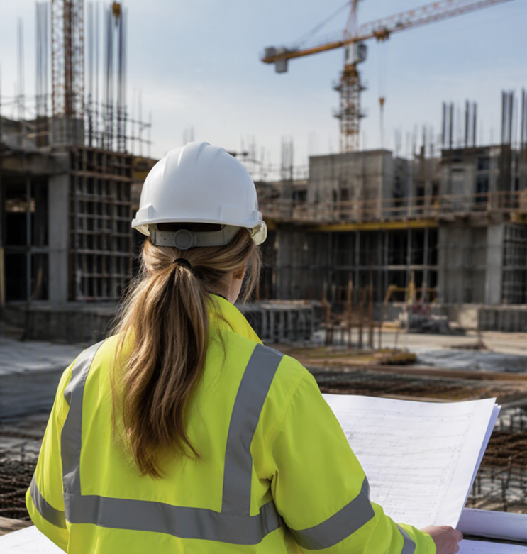A pic of a woman engineer