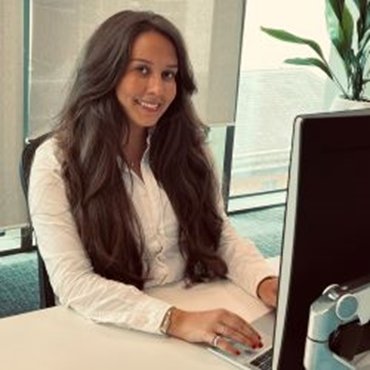 Photo of Eilidh smiling towards the camera