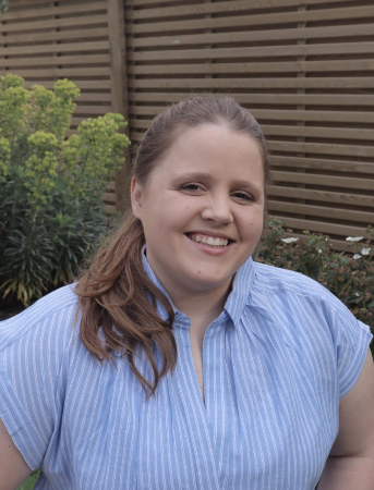 Photo of Lacey-Jo smiling towards the camera