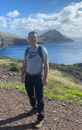 Photo of Paul near the water