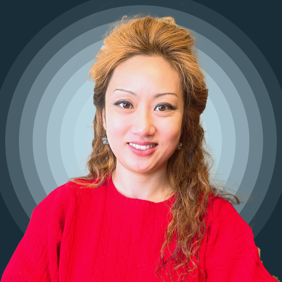 Headshot image of Irene posing