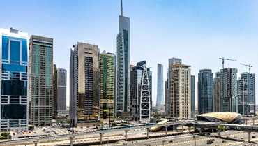 Skyline of Dubai
