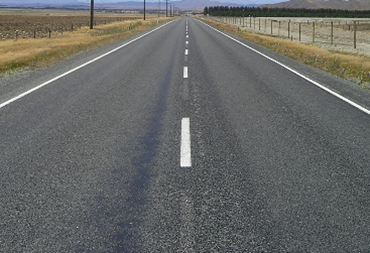 road stretching off into the distance