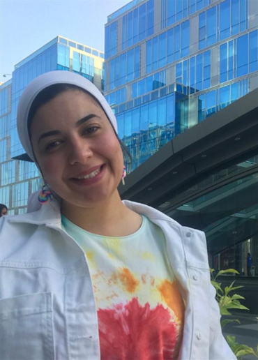 a smiling picture of Merna