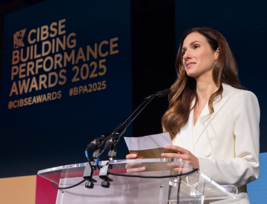 Milena speaking in CIBSE awards