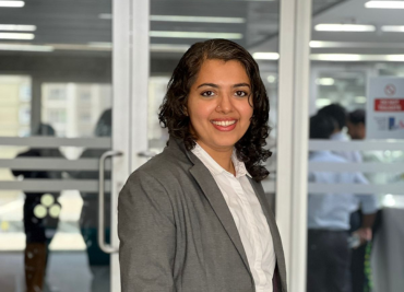 A smiling picture of Remya