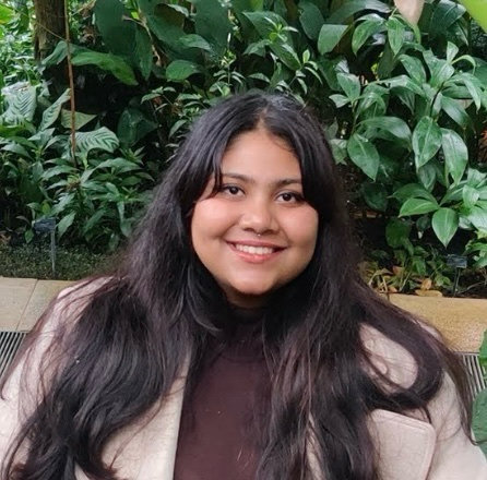 Photo of Madhurima smiling towards the camera