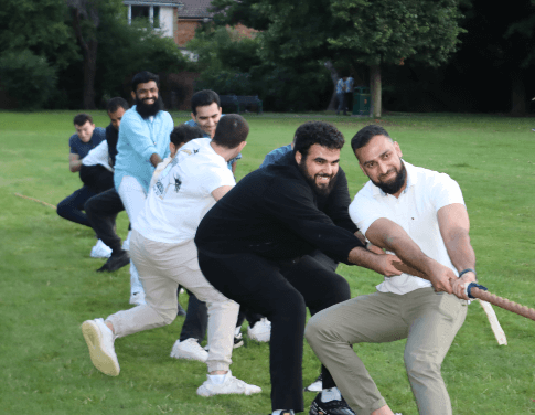 Helping with MENA summery party